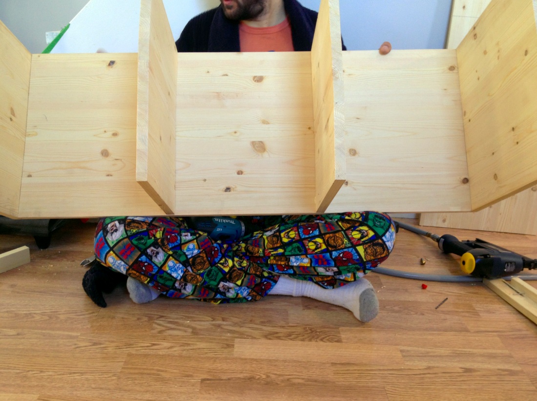 shoe cubby bench plans